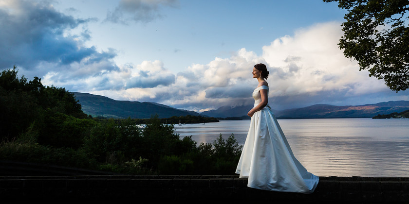 23 
 The wedding of Clare Murphy and Ewan Borland, The Cruin, Loch Lomond, 31st August 2019. Photographed by First Light Photography